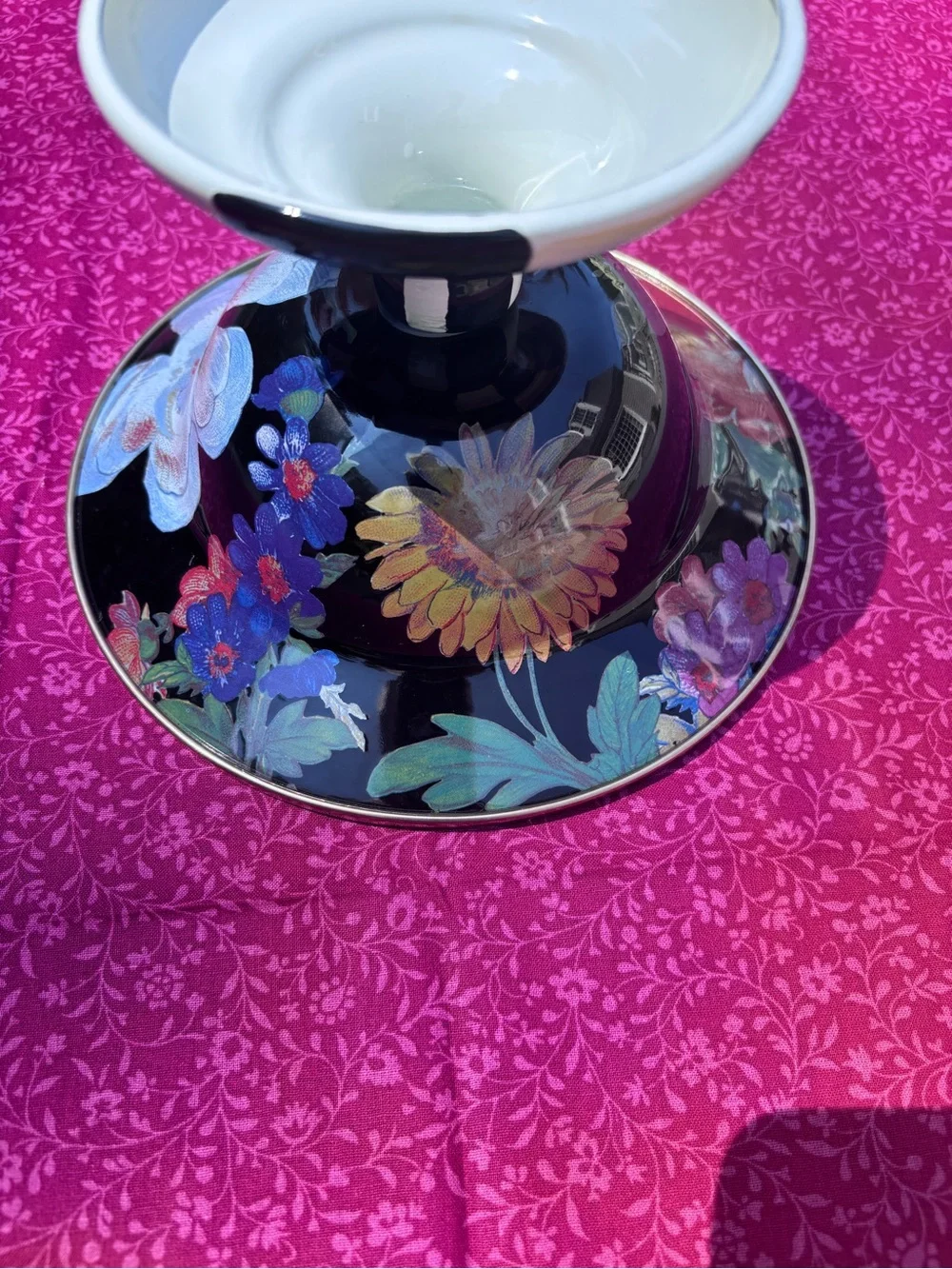 Mackenzie-Childs Flower Market Small Compote